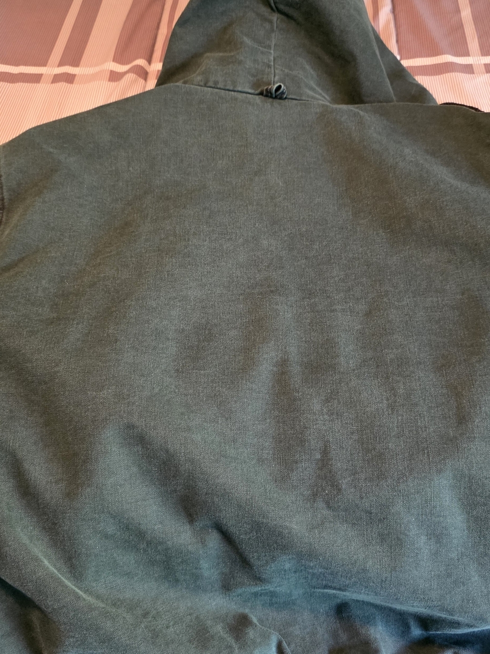 Carhartt Teal Green Full-Zip Hooded Work Jacket - Picture 6 of 6
